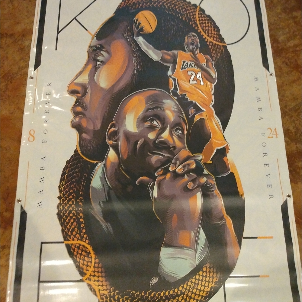 Kobe Vinyl Banner 6'x3'